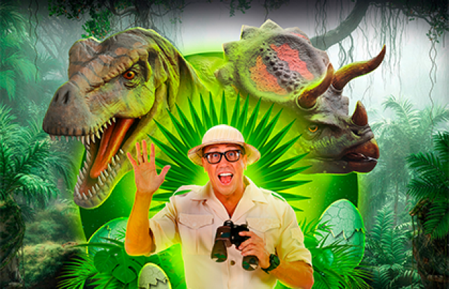 Остров Динозавров: Новогоднее приключение в Московский Молодежный Центр «Планета КВН», Москва – Mosbilet.ru