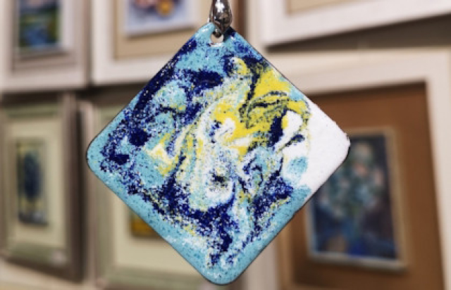 Мастер-класс по созданию кулона в технике «горячая эмаль» - 