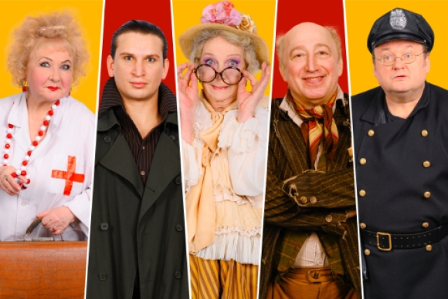 Спектакль «Как пришить старушку» в Театр Комедии, Москва – Mosbilet.ru