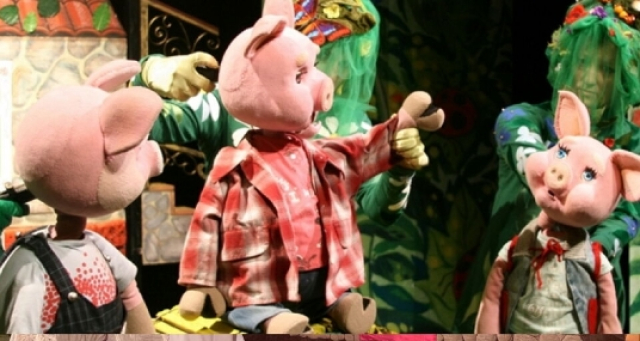 Спектакль «Три веселых поросенка или как подружиться с Волком» - Mosbilet.ru